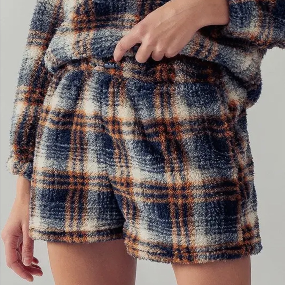 Cozy Plaid Shorts
